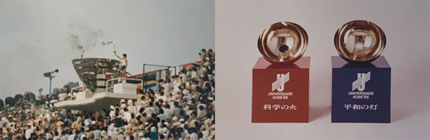 ハクキンの技術で聖火輸送をサポート